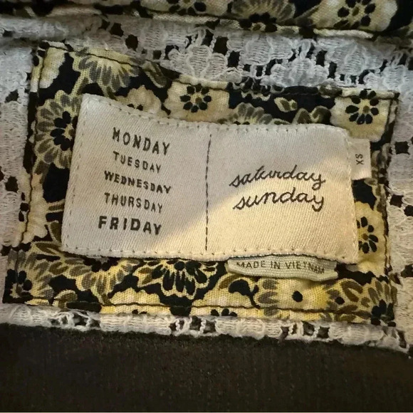 Anthropologie - Saturday Sunday Brand - Green Dress - Size XS - Picture 8 of 11